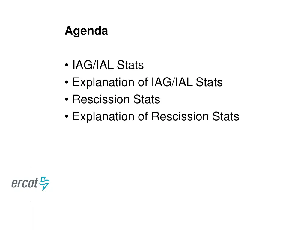 agenda