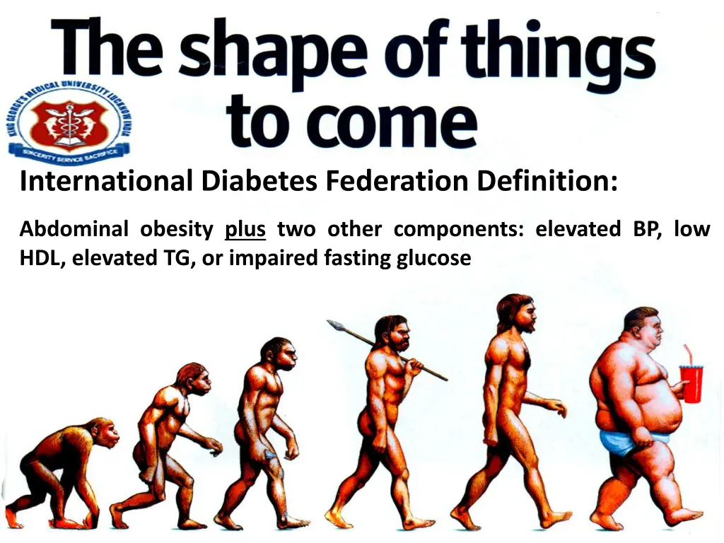 international diabetes federation definition
