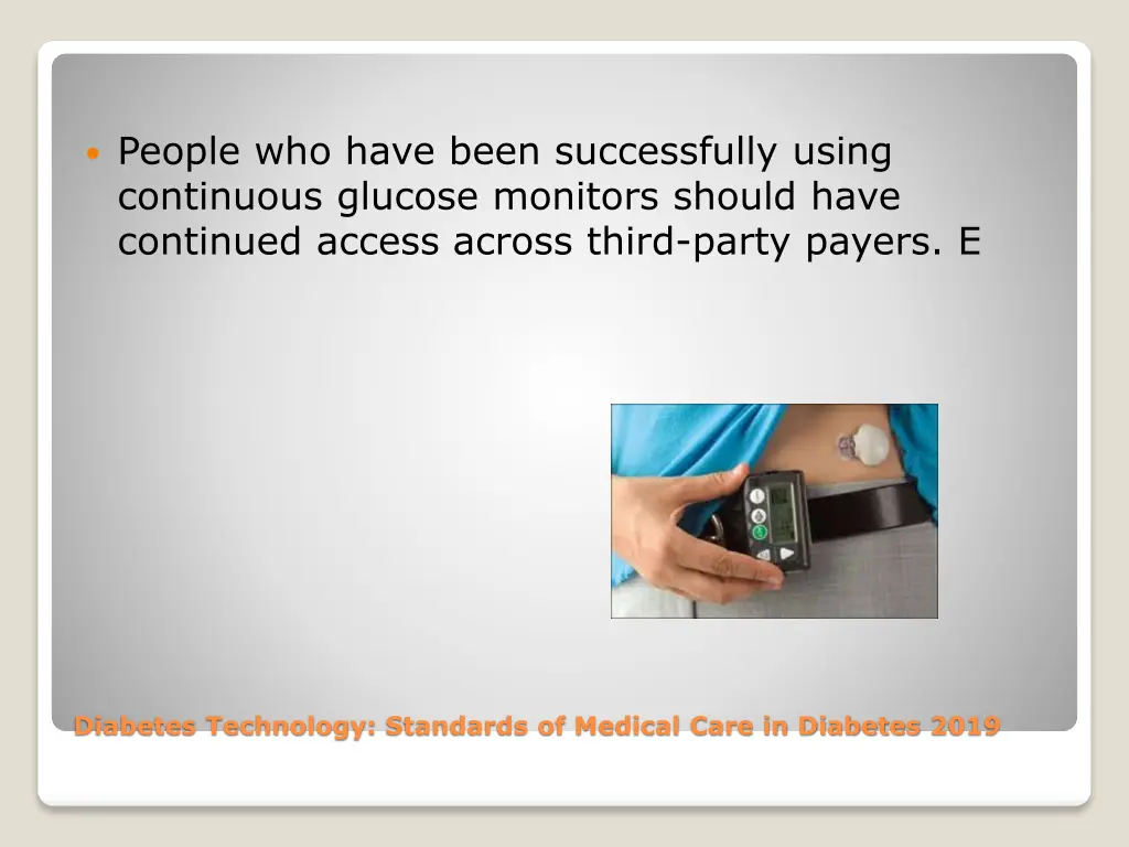 people who have been successfully using
