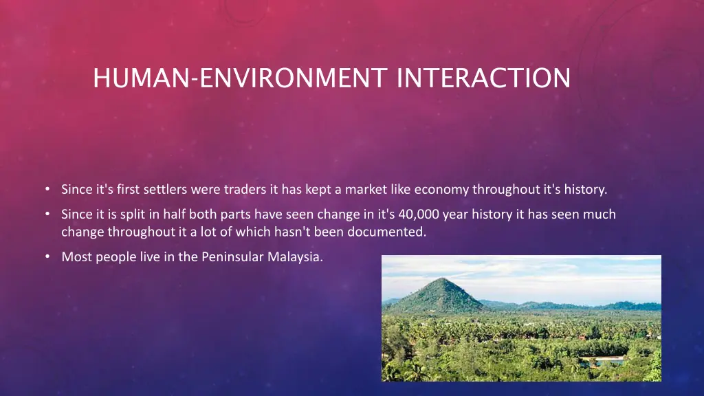 human environment interaction