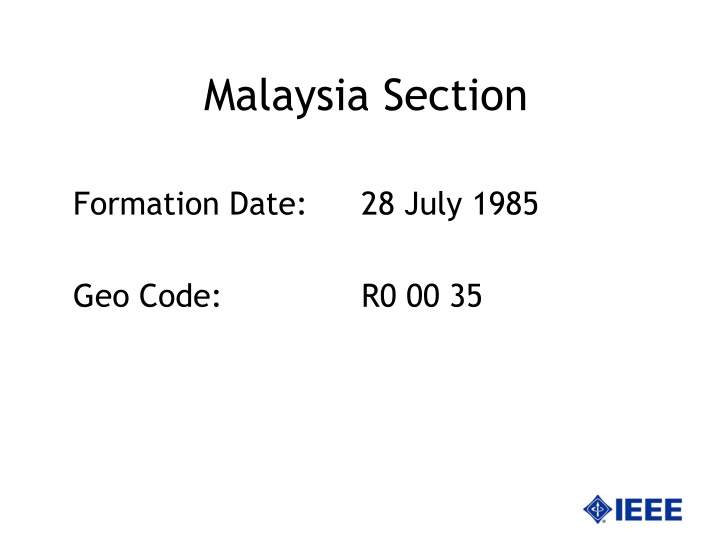 malaysia section