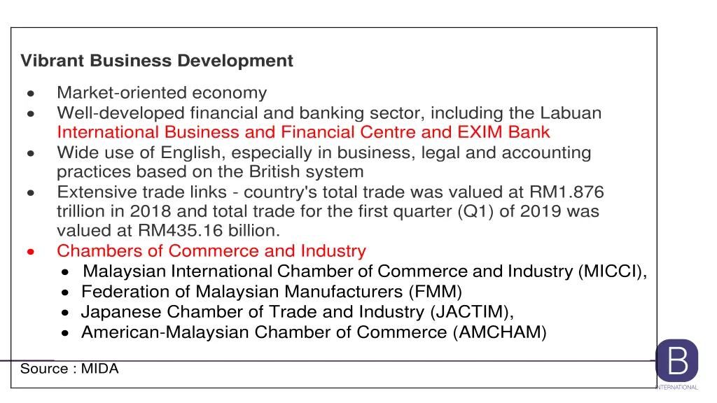 vibrant business development