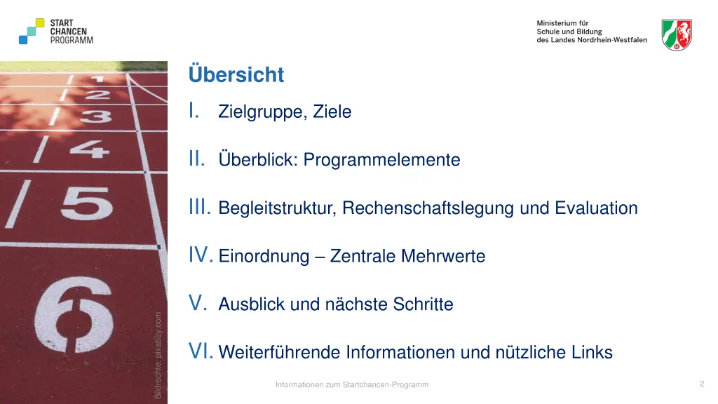 bersicht i zielgruppe ziele