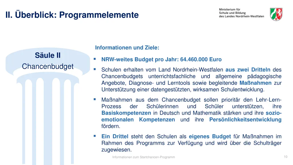ii berblick programmelemente 5