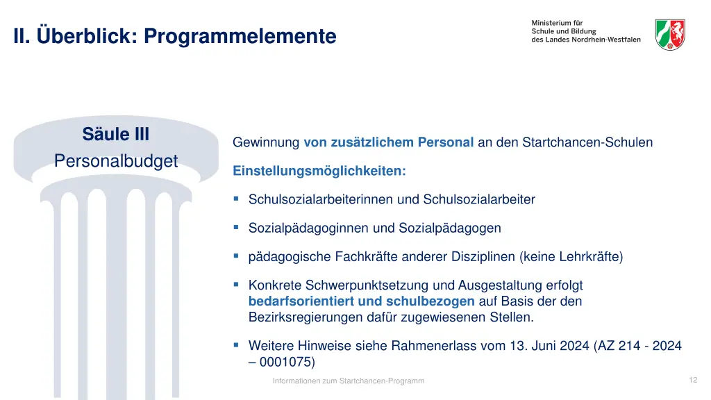 ii berblick programmelemente 7