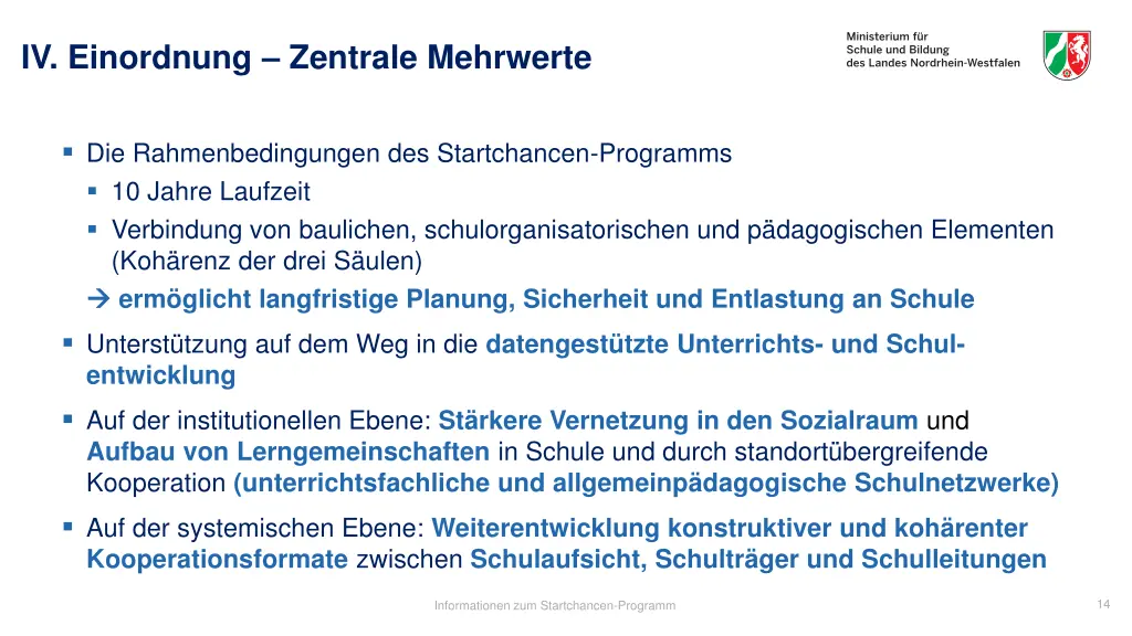 iv einordnung zentrale mehrwerte