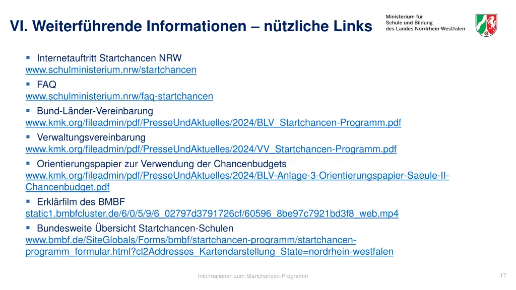 vi weiterf hrende informationen n tzliche links