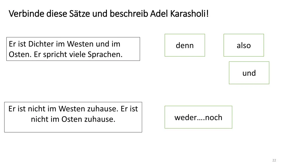 verbinde verbinde diese