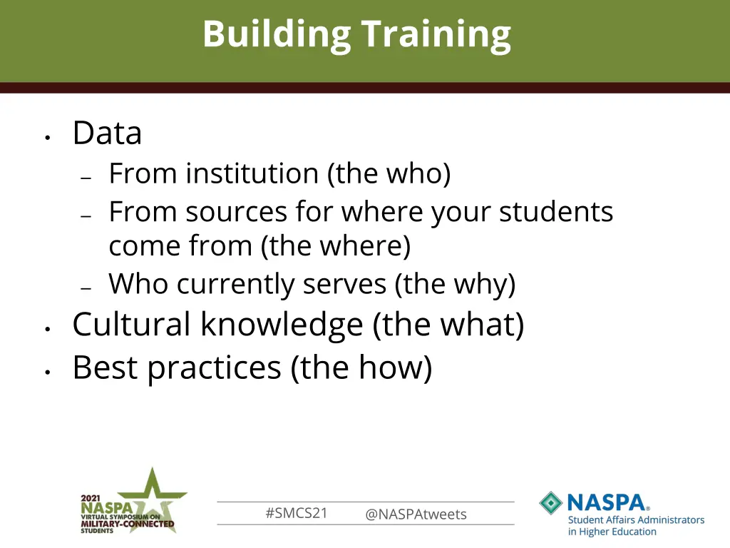 building training