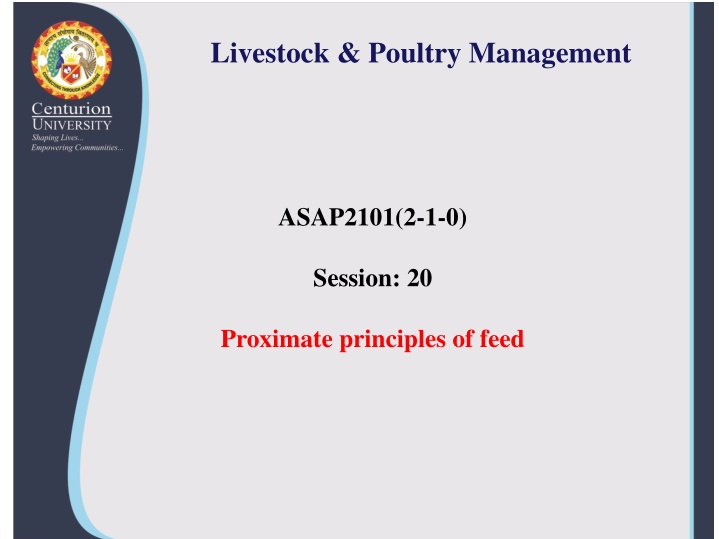 livestock poultry management