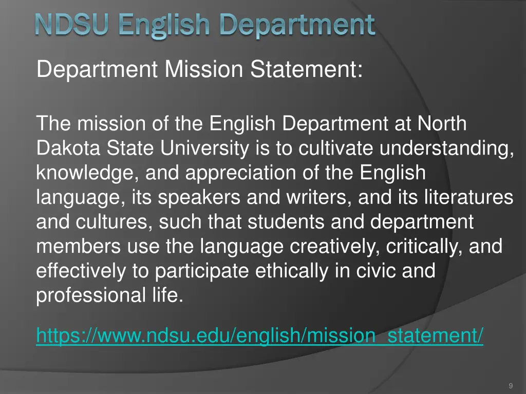 ndsu english department ndsu english department 7
