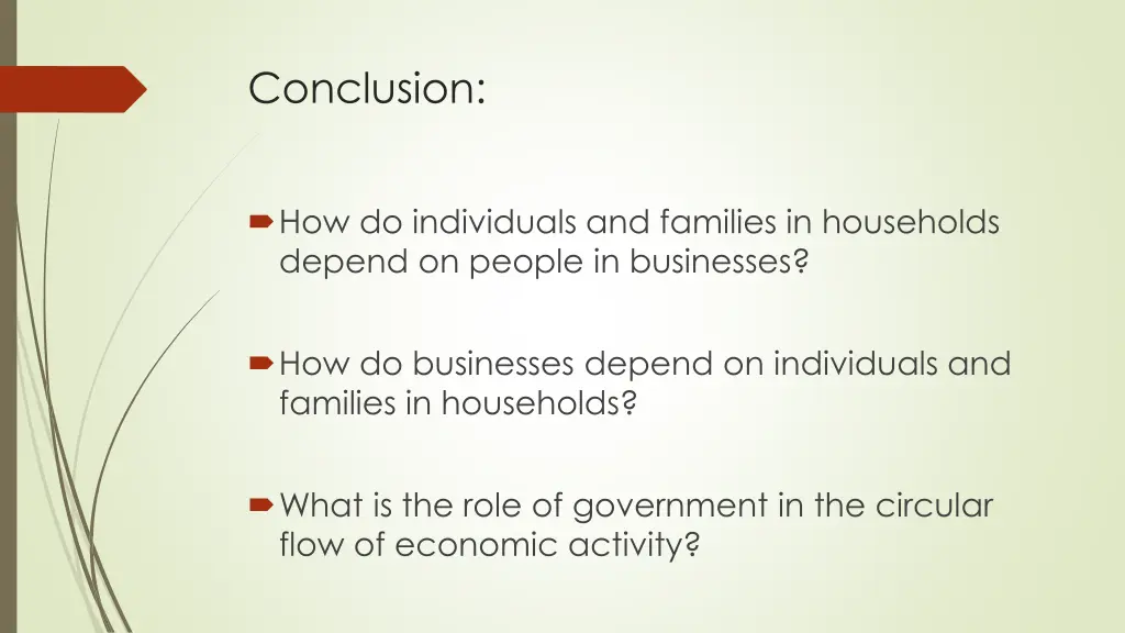conclusion