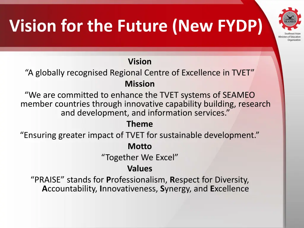 vision for the future new fydp