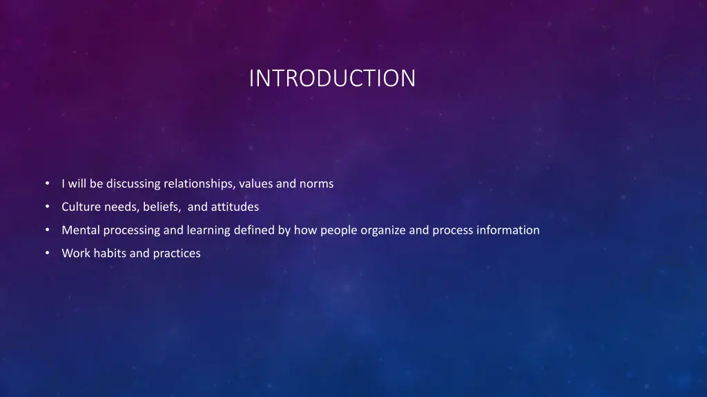 introduction