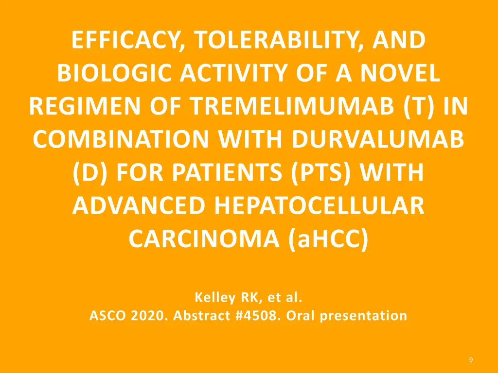 efficacy tolerability and biologic activity