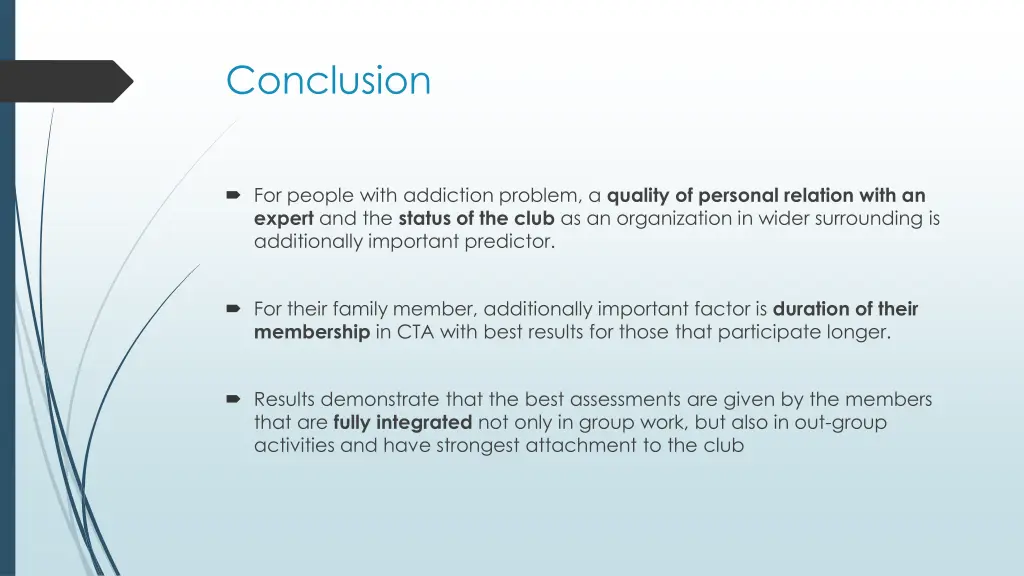 conclusion 1