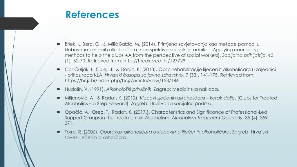 references