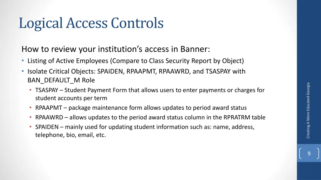 logical access controls 1