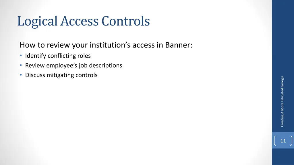 logical access controls 3