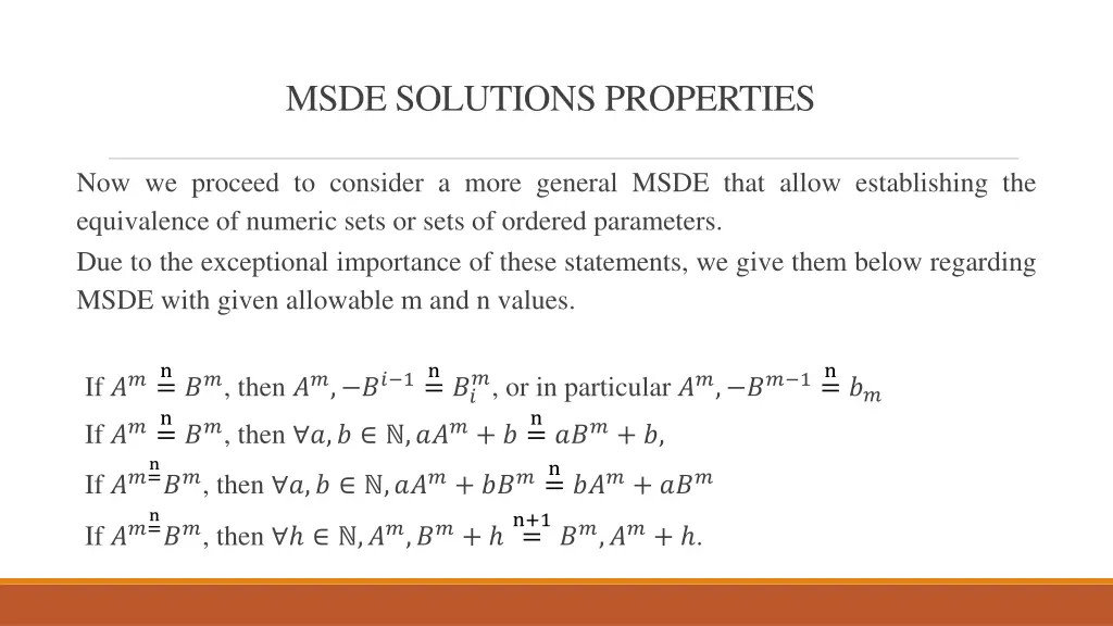 msde solutions properties