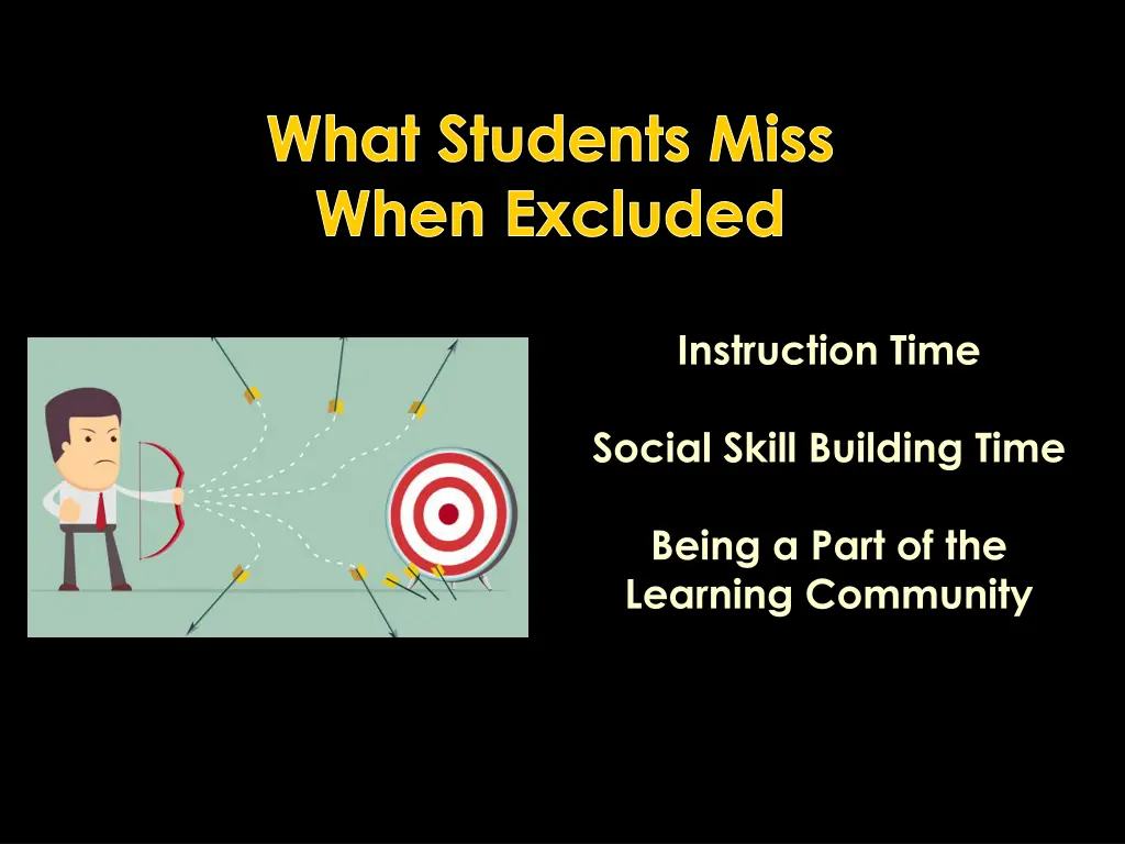 what students miss when excluded