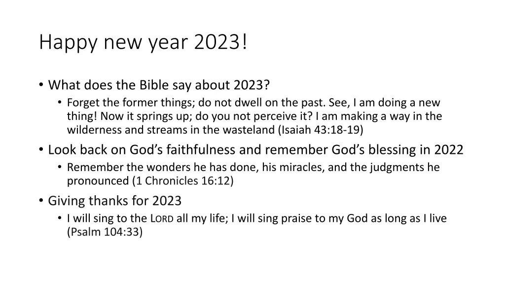 happy new year 2023