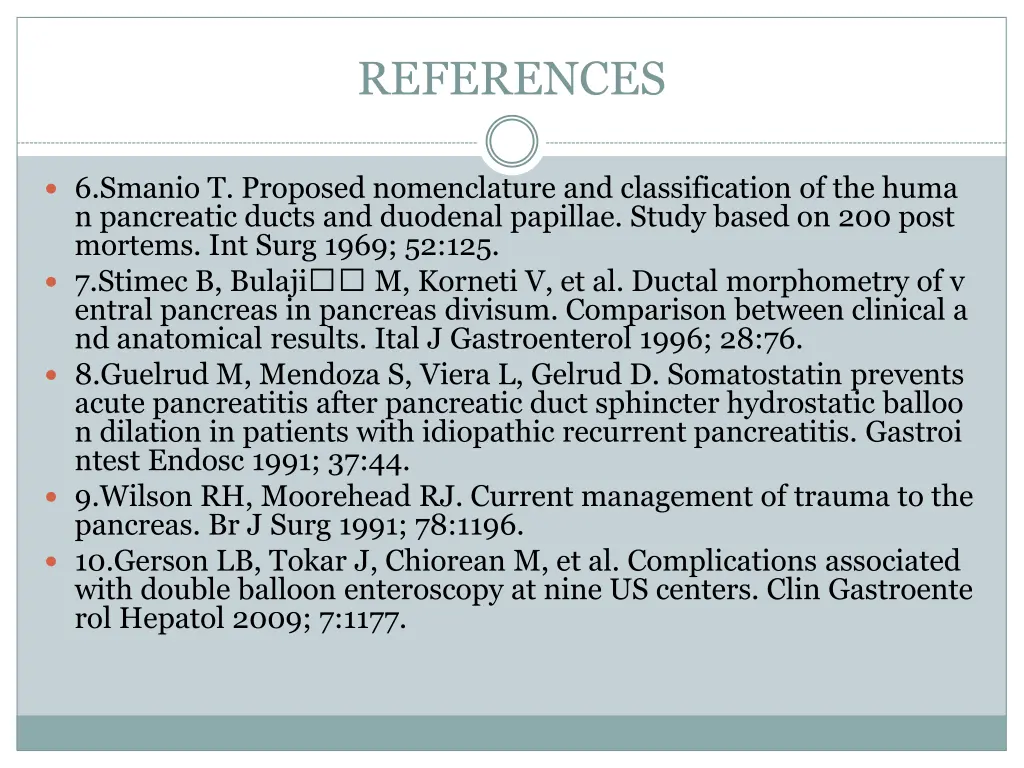 references 1