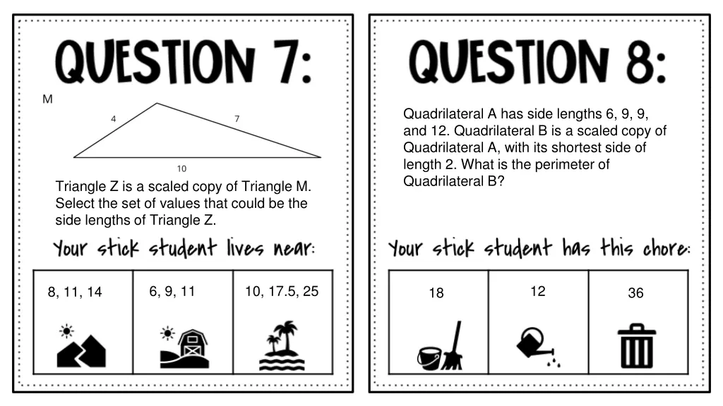 quadrilateral a has side lengths