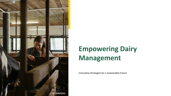 empowering dairy management
