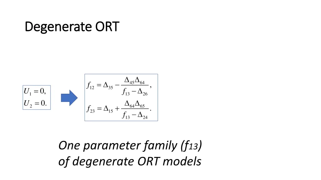 degenerate degenerate ort 1