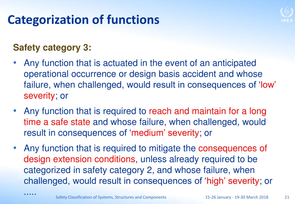 categorization of functions 2
