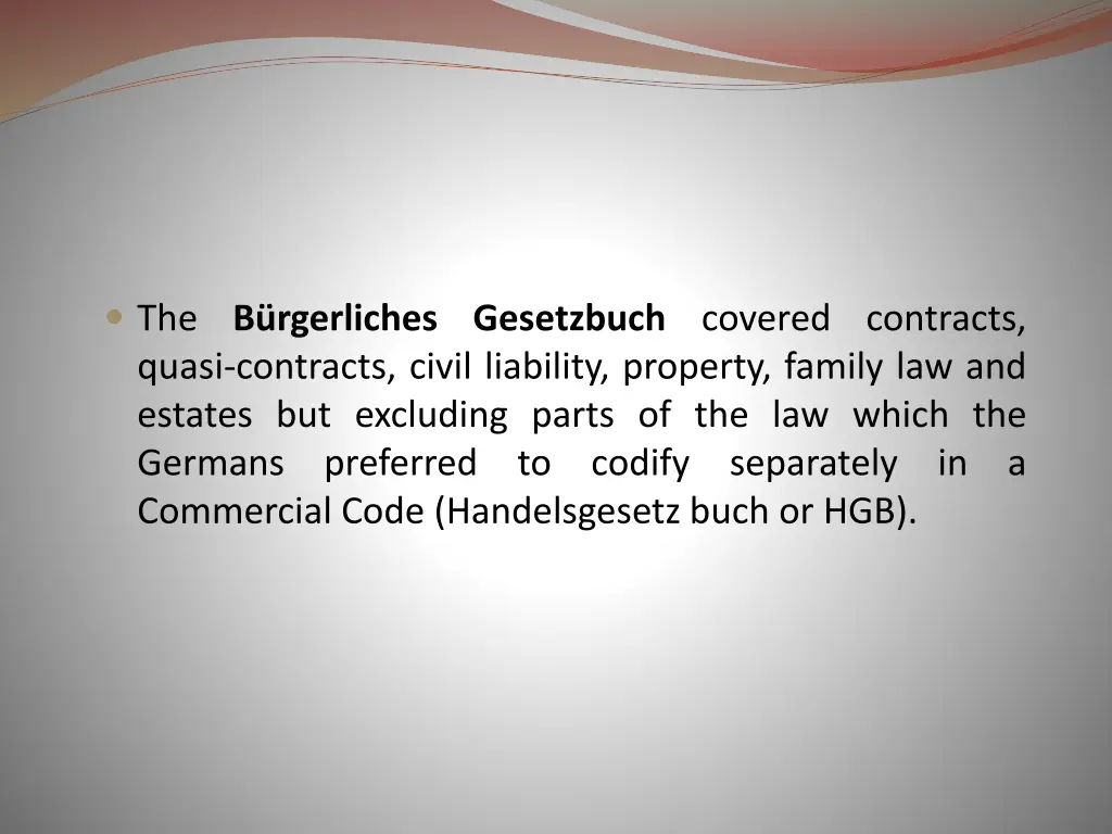 the b rgerliches gesetzbuch covered contracts
