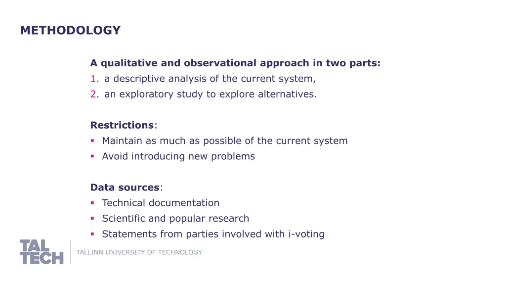 methodology