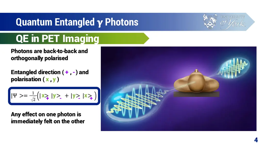 quantum entangled photons qe in pet imaging