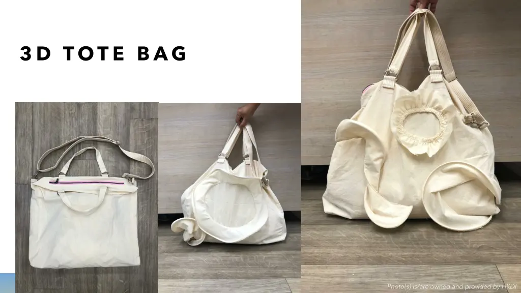 3d tote bag