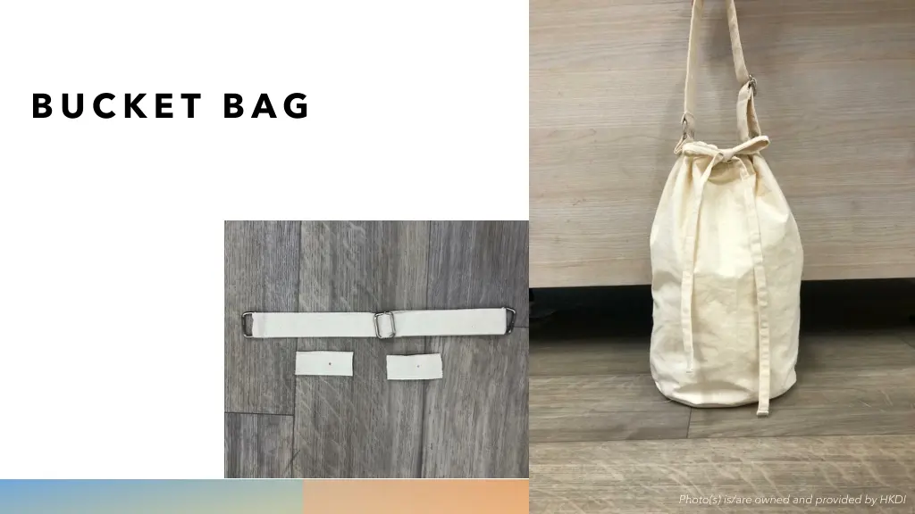 bucket bag