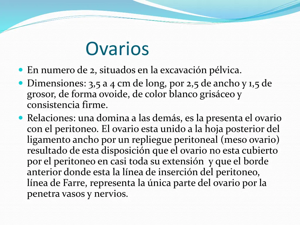 ovarios