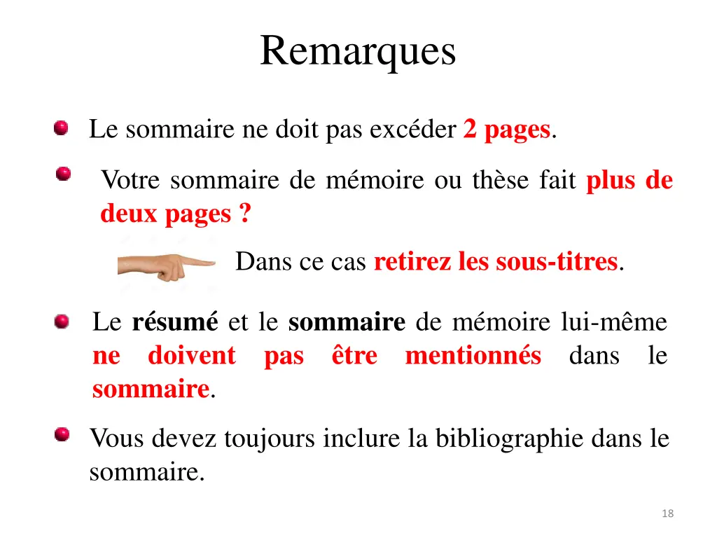 remarques 1