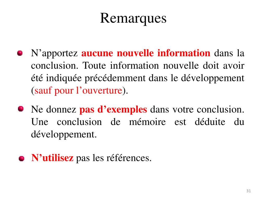 remarques 3