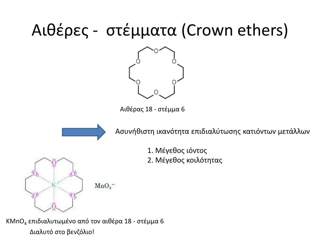 crown ethers