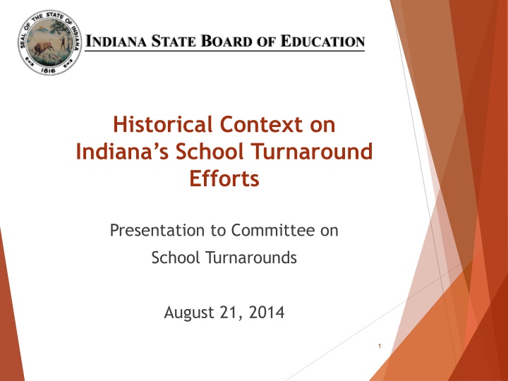 historical context on indiana s school turnaround