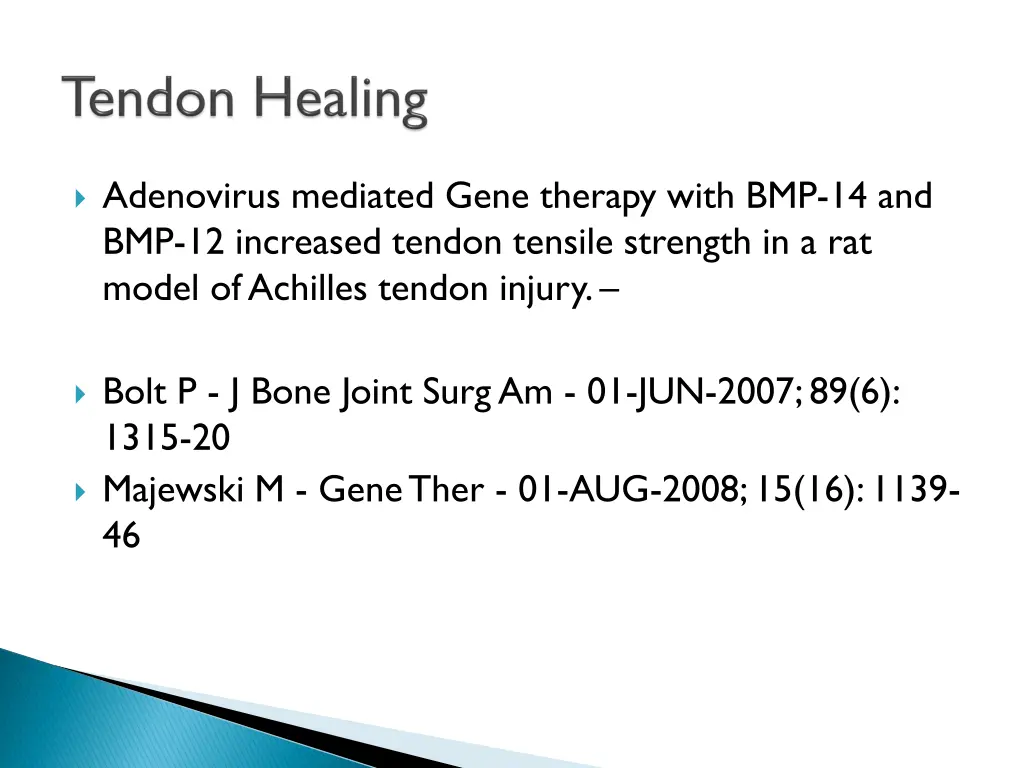 adenovirus mediated gene therapy with