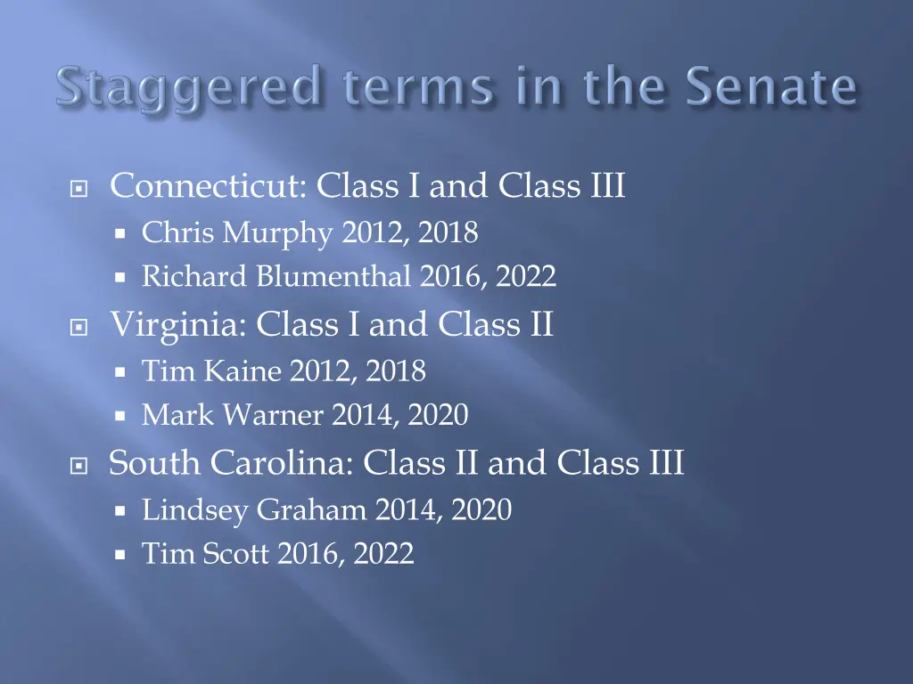 connecticut class i and class iii chris murphy