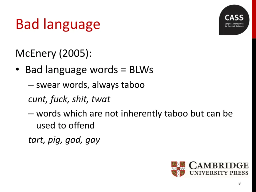 bad language 3