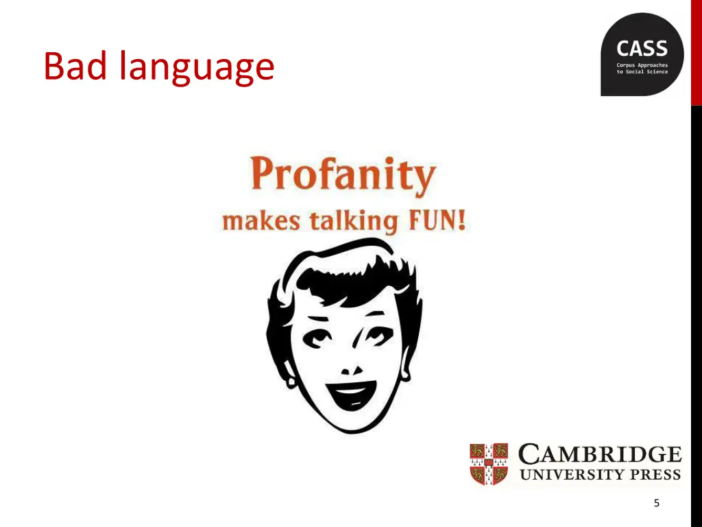 bad language