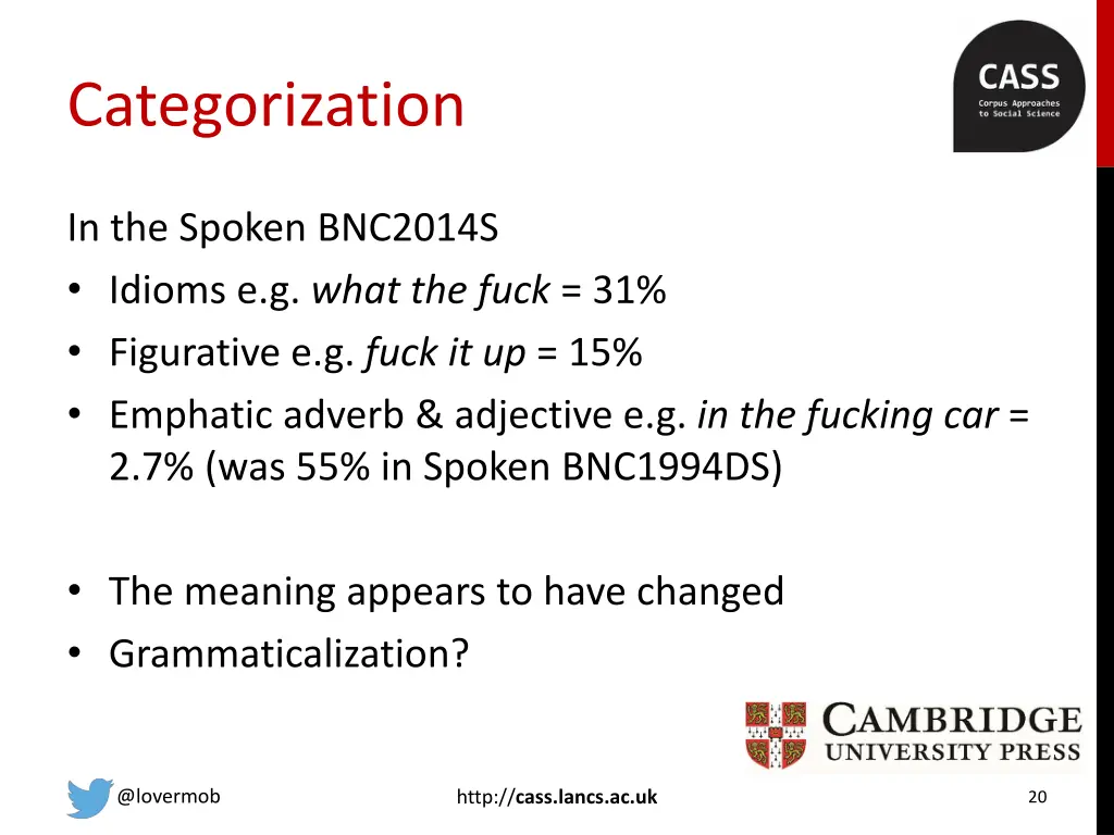 categorization 1