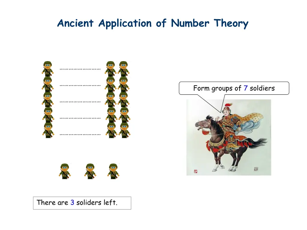 ancient application of number theory 2