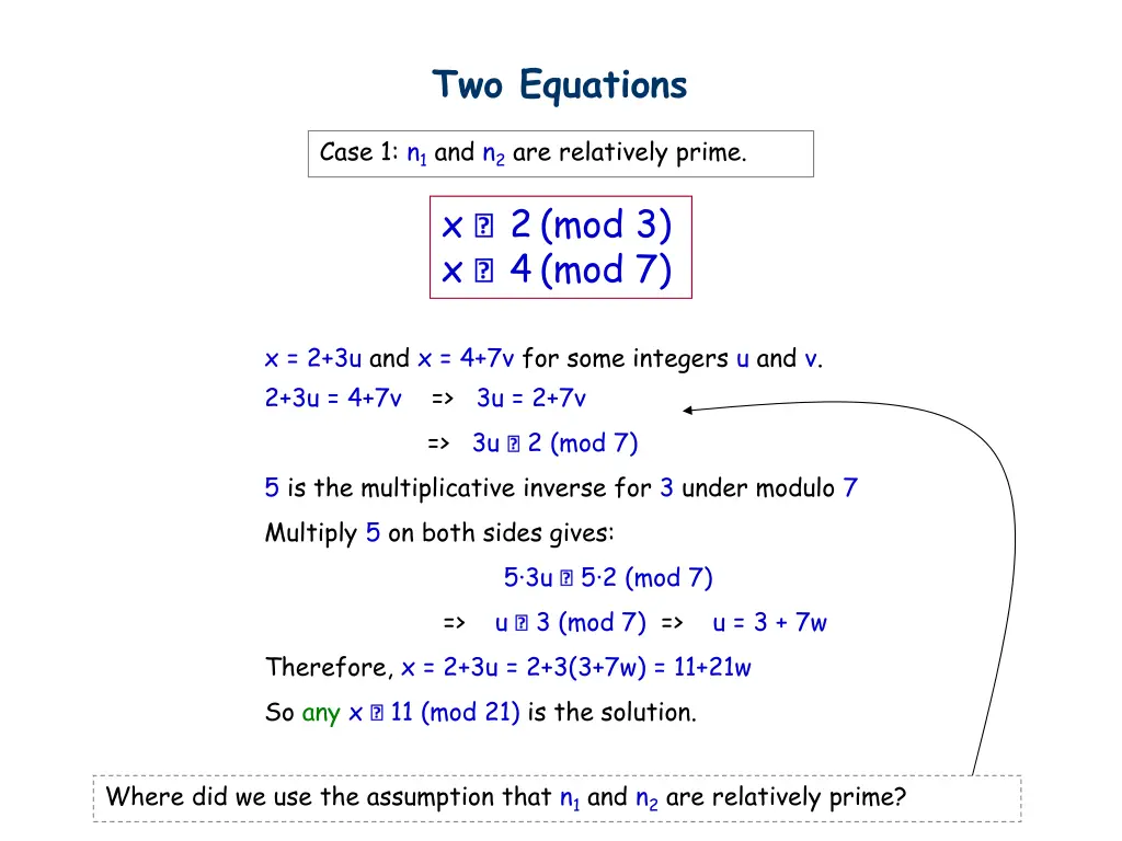 two equations 1