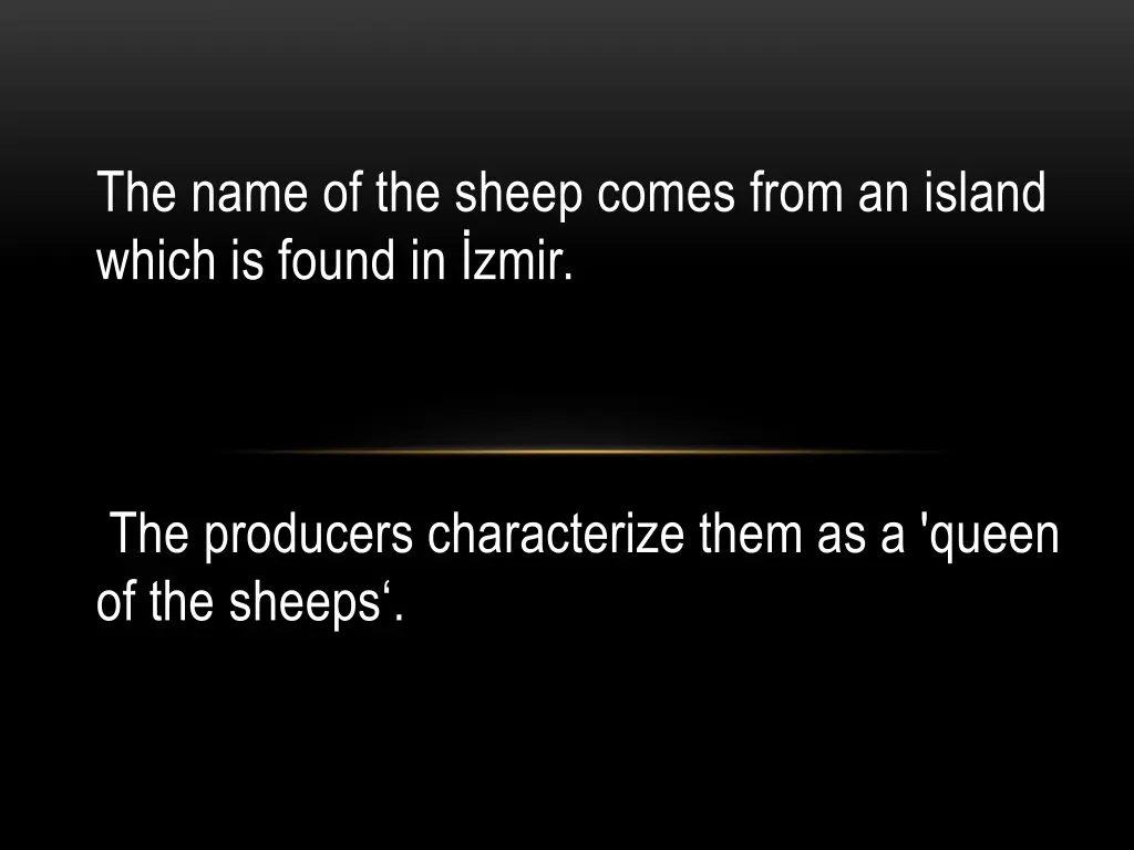 the name of the sheep comes from an island which