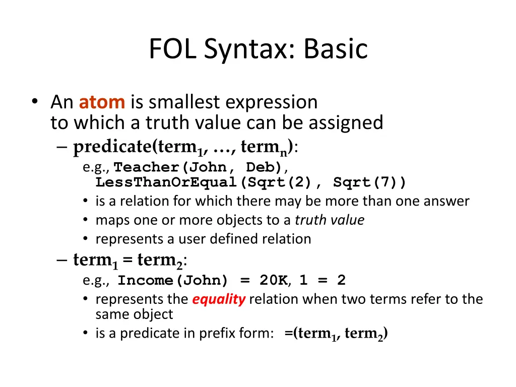 fol syntax basic 1